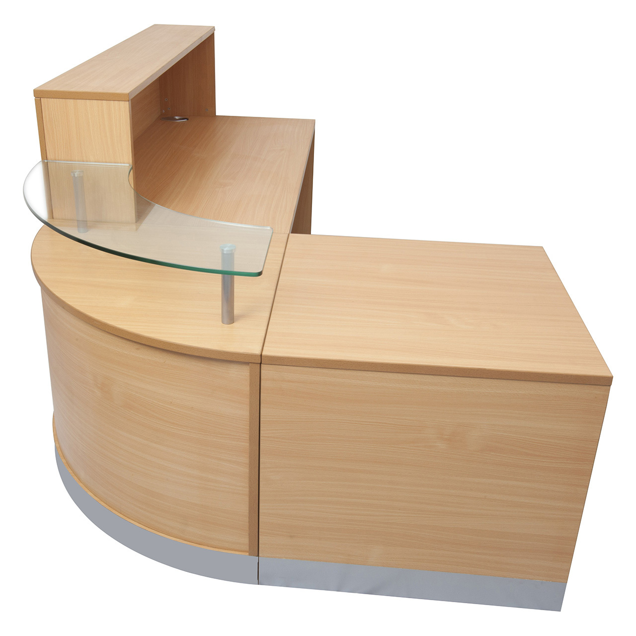 Flow Reception Counter - Beech Only2400mm x 1600mm (3)