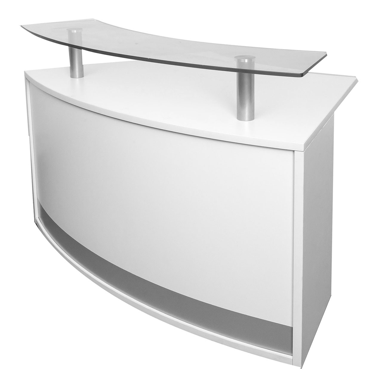 Modular Reception Counter Module - Natural White133 (2)