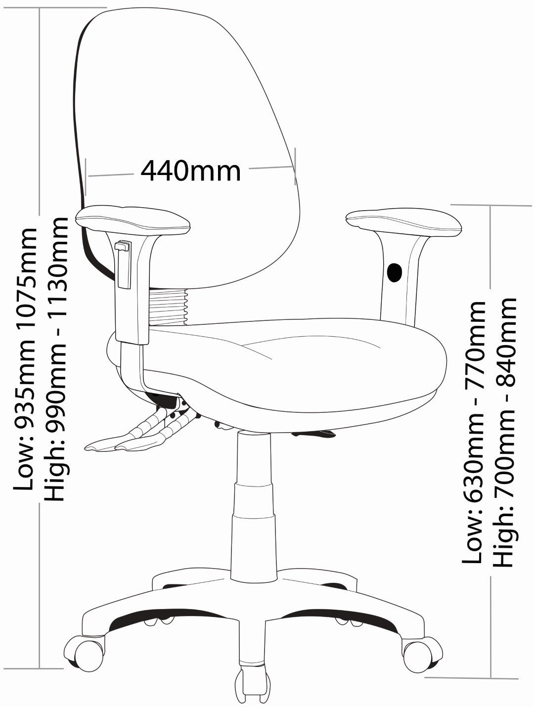P350HC with dimension