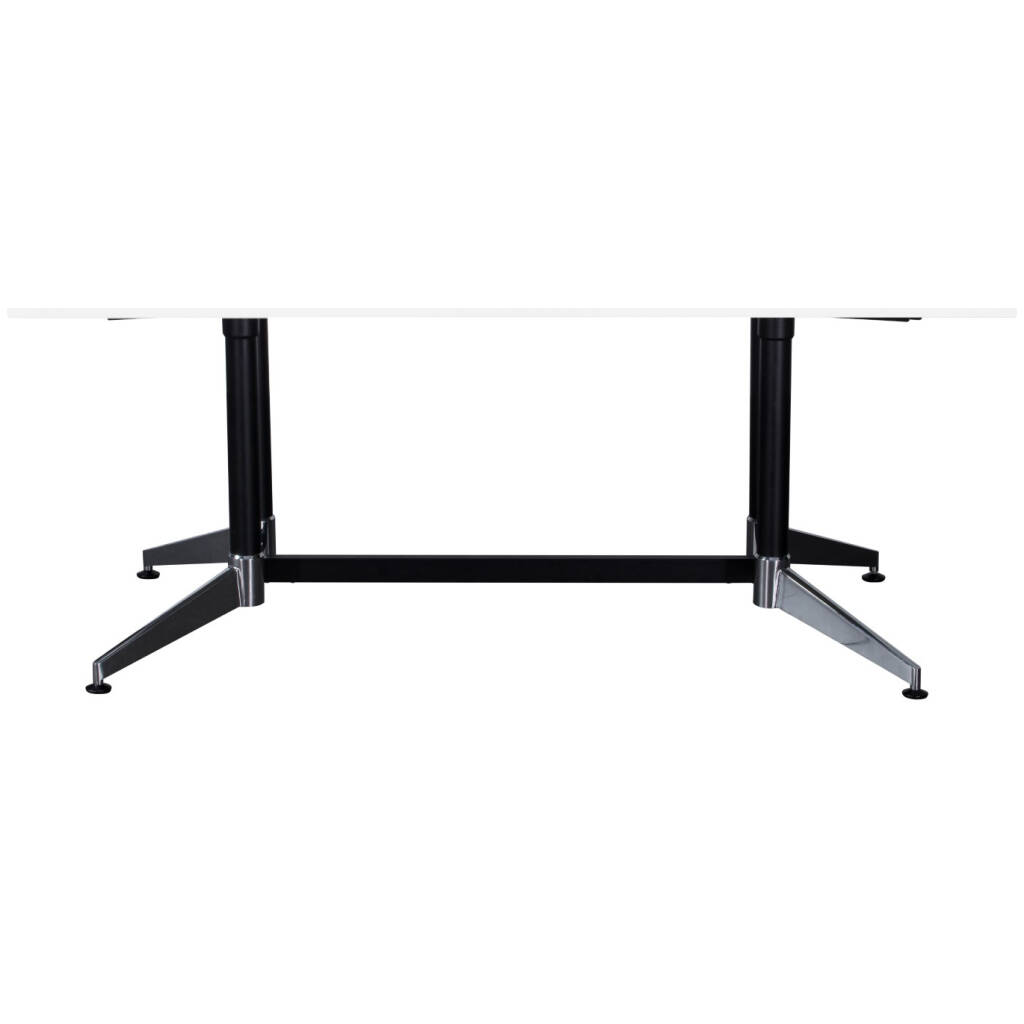Typhoon Meeting Table FRAME ONLY – Single Stage1542mm W x 792mm W x ...
